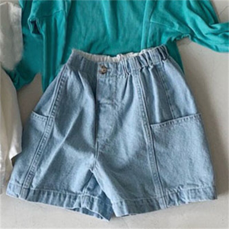 freundlicher kurze Hose Knöchel Länge Elastische Taille verlieren Einfache Lässig Komfortable Weiche Moderne Sommer unisex freundlicher: Schwarz / 18m