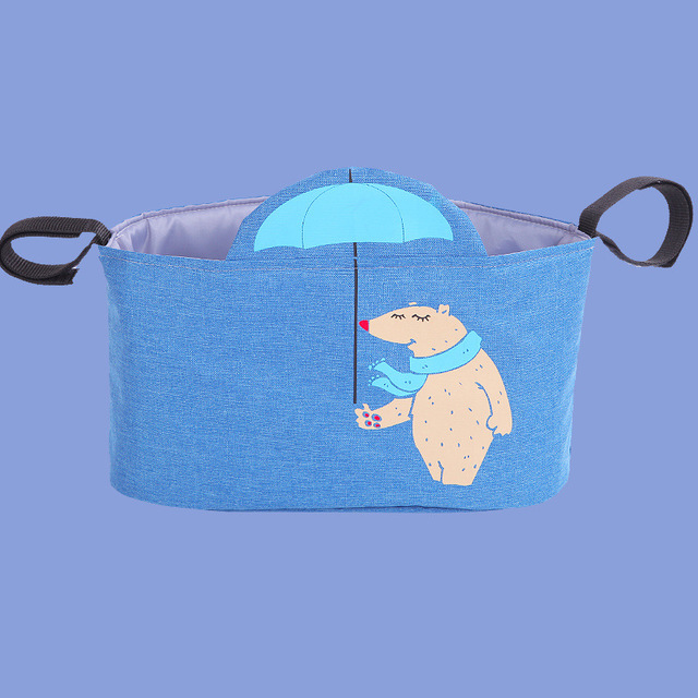 Baby Tasche Kinderwagen Windel Tasche rucksack mutter materny Windel Tasche Zubehör Multifunktions organizador bolso bebe baby rucksäcke: blue bear