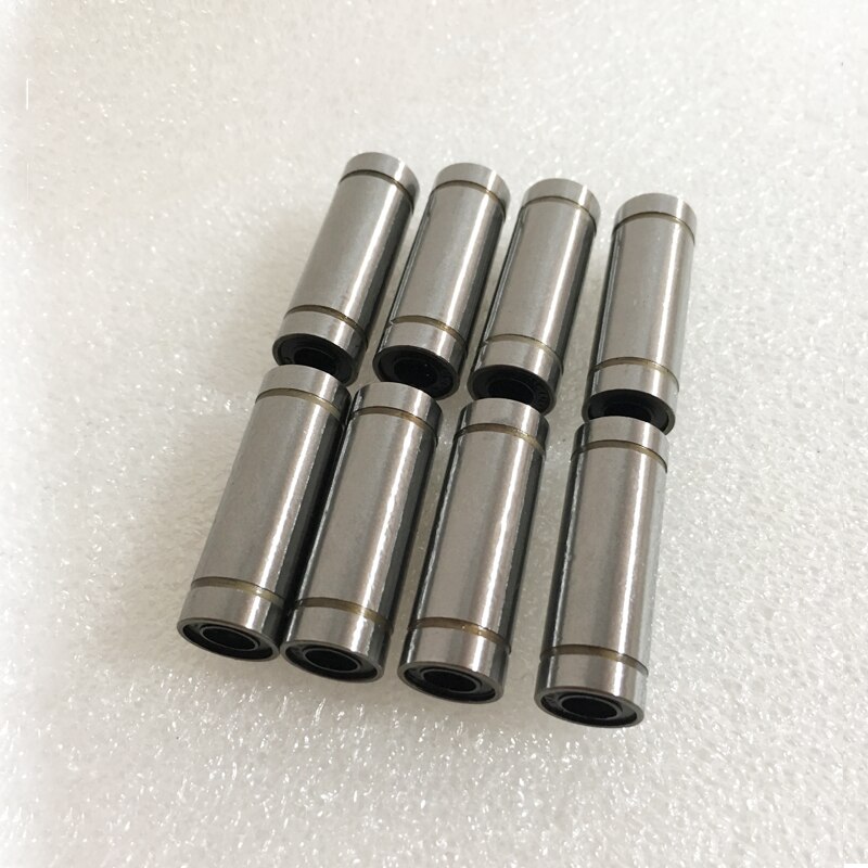 Roulement linéaire à billes LM8LUU | 10 pièces, Type Long, 8mm, pièces d'imprimante 3D pour Ultimaker, accessoires de pièces