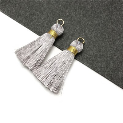 Chengrui L114, 4 Cm, Zijde Kwasten, Kleine Kwasten, Hand Made, Earring Bevindingen, fringe Gordijn, Kwastje Fringe Voor Gordijnen, 4 Stks/zak: L11418