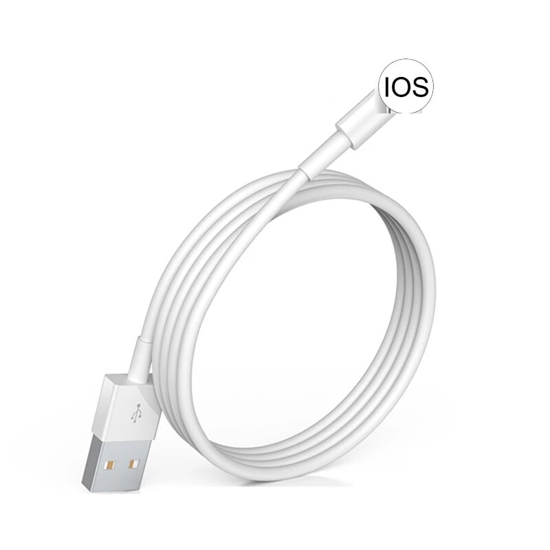 Cavo dati USB 3m 2m 1m 0.25m per iPhone cavo di ricarica rapida per i7 8 Plus 6 6S PLUS X XR XS Max 11 Pro cavi di sincronizzazione per caricabatterie da parete