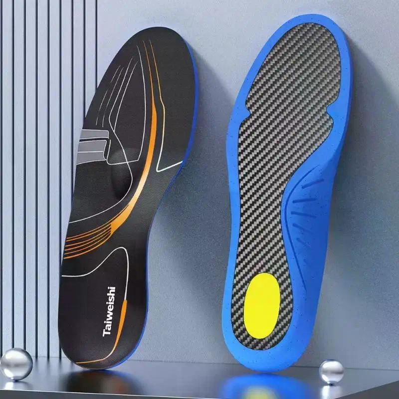 Palmilhas de fibra de carbono placa de carbono esportes correndo leve futebol basquete absorção de choque anti-torção tipo palma completa