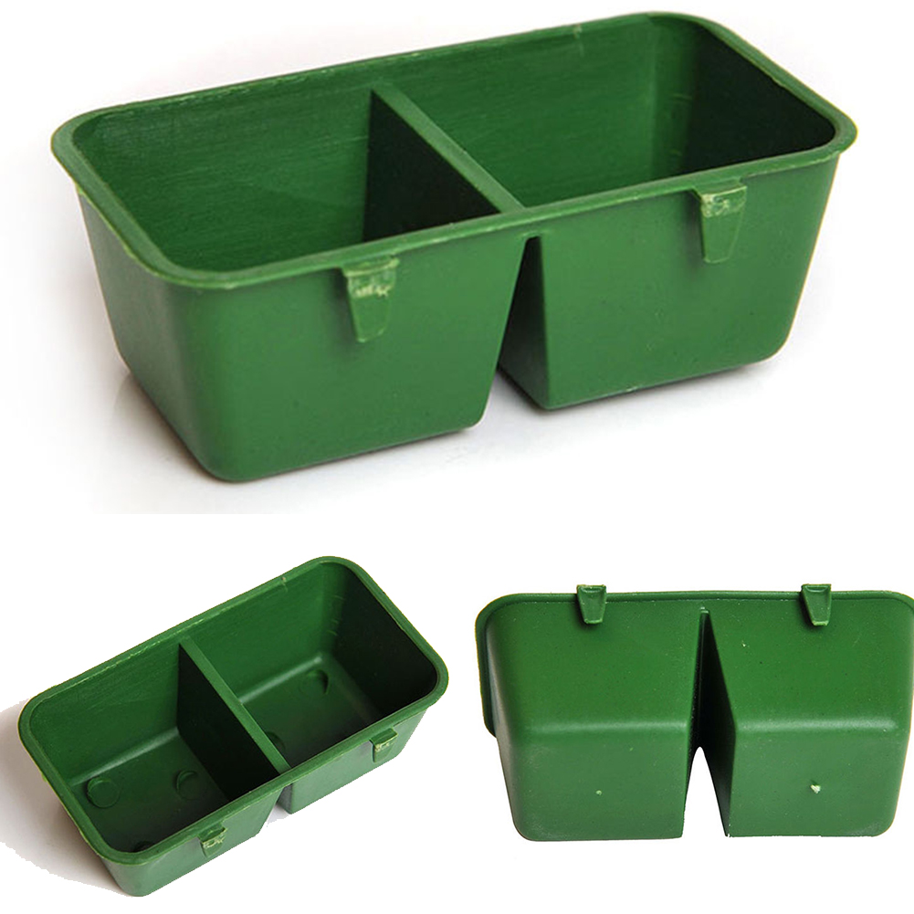 Bird Food Feeding Dish Water Seed Feeder Bowl for Parrot Macaw African Grey Budgie Parakeet Cockatiel Conure Finch Cage