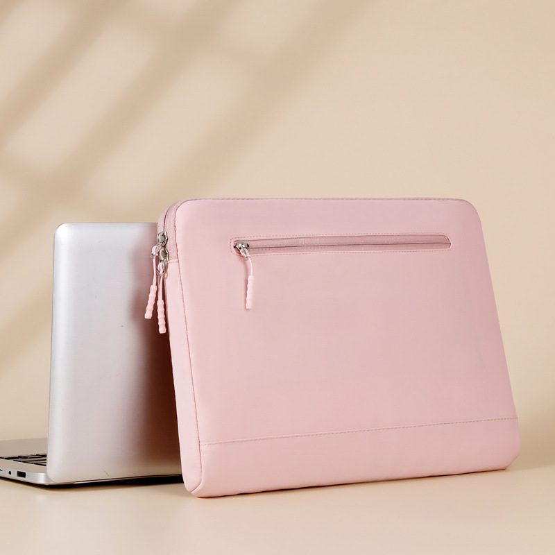Sacoche pour ordinateur portable pour iPad, Macbook, Huawei, Notebook, PC, manchon, anti-poussière d'eau, 13, 13.3, 14, 14.6, 15, 15.6 pouces, poche latérale, étui pare-chocs: 13.3-pouces / BLEU CIEL