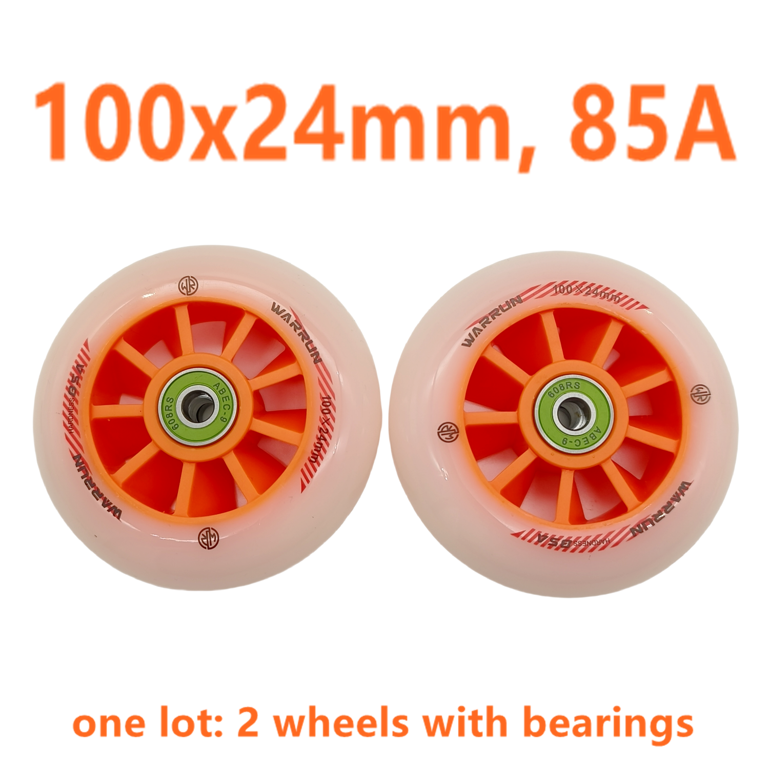 scooter accessories skate wheel scooter wheel 90mm 110mm 120mm 125mm 85a 2wheels/lot: plum