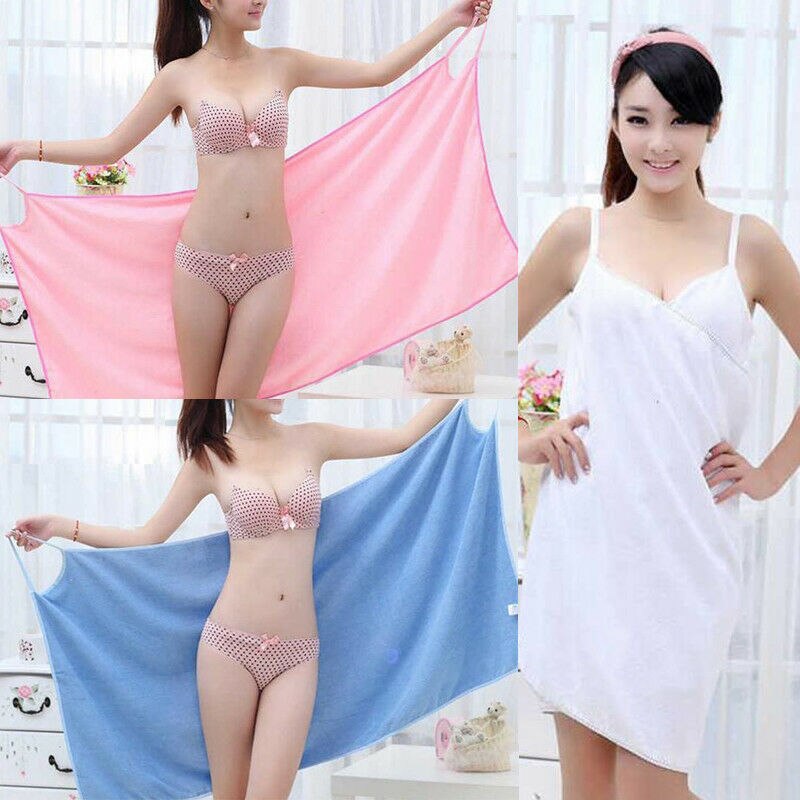 Bath Towels Lady Wearable Fast Drying Magic Beach Spa Bathrobe Skirt Swimming Towels