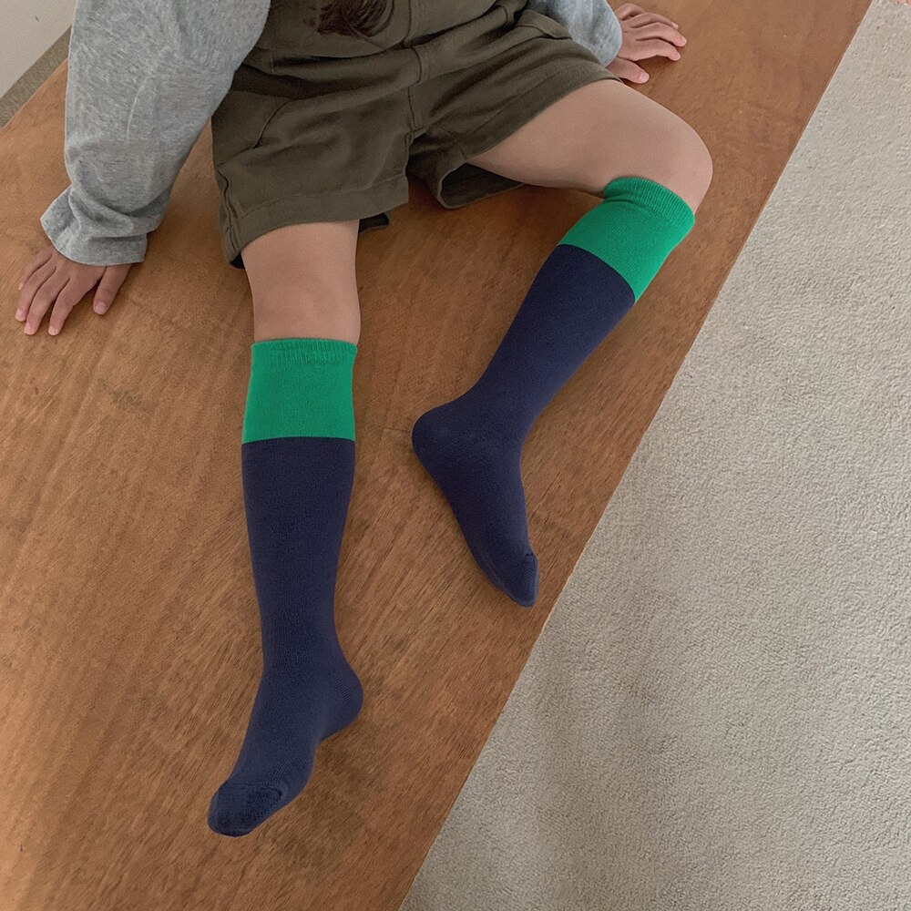 Soft Boys Girls Cotton Socks Knee High Breathable Newborn Infant Floor Sock Children Long Socks For Kids Boys Sports Sock