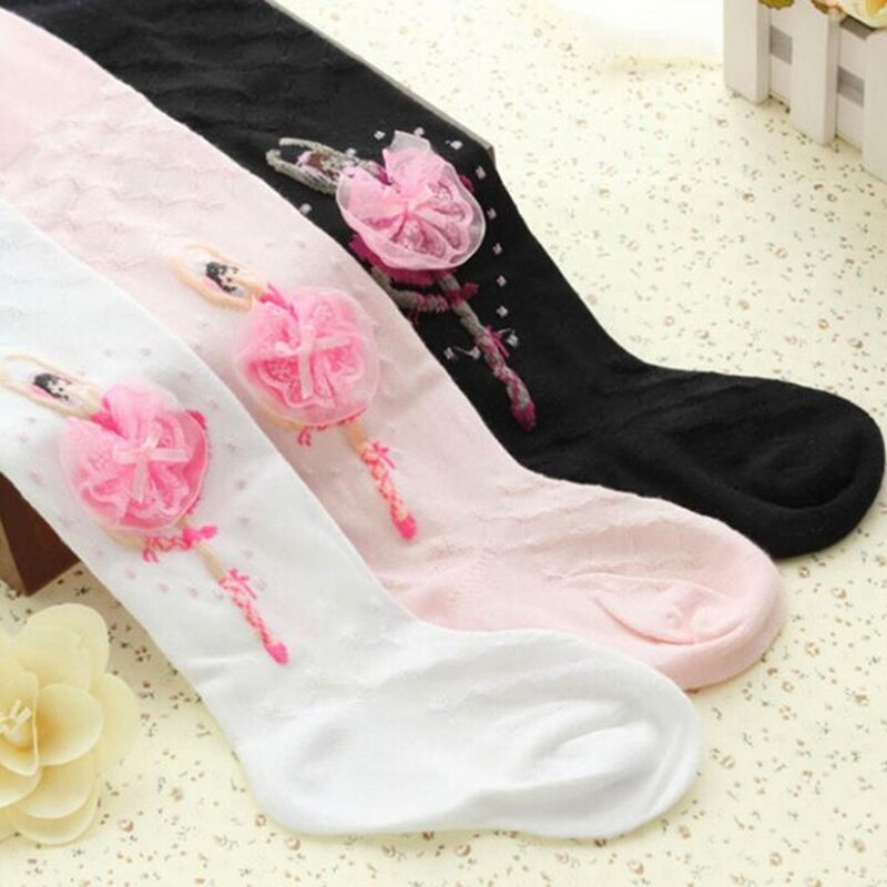 Meshes flicktrosor för babydockor flickor balettstrumpbyxor pojkar söt spets flicka magi baby flickor strumpor stil tights säsong