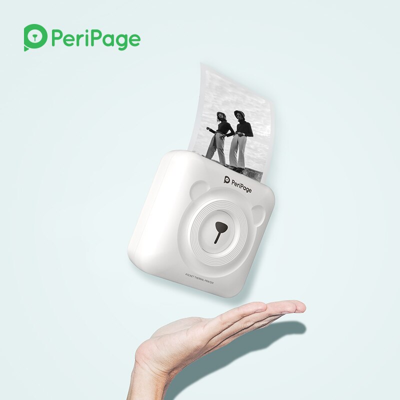 Thermal Printer Notes Sticker Label Printer 58mm mini Bluetooth Wireless Photo Mobile Phone Printer Peripage