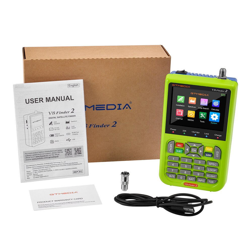 GTMEDIA V8 finder 2/sac Pro V8 finder 2/Pro finder sac, aucune machine, sac: V8 Finder 2 nobag