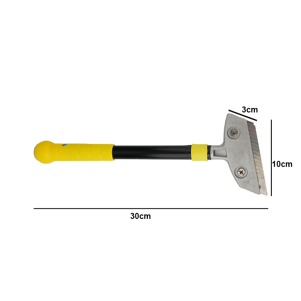 Raschietti in lega di alluminio lame per mastice spatola per la pulizia lame per mastice decorazione raschietto per pareti strumenti per vernice raschietti per utensili manuali da 30CM