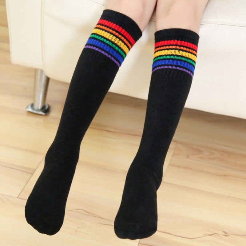 Fantastic Kids Sport Long Socks Ins Girls Socks Soccer For Baby Girl Over Knee High Sock Baseball Hockey 1-15Y