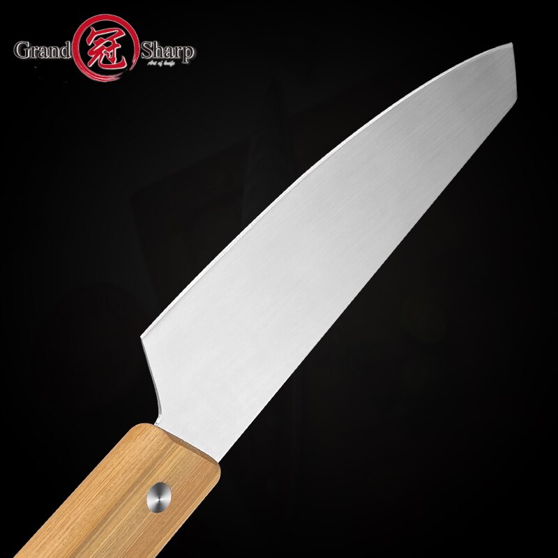 Grandsharp kiritsuke kochmesser, 8.5 cm ( vg10 zoll), 67-- lagig, damaststahl, hochkohlenstoffhaltiger edelstahl, schneidwerkzeug