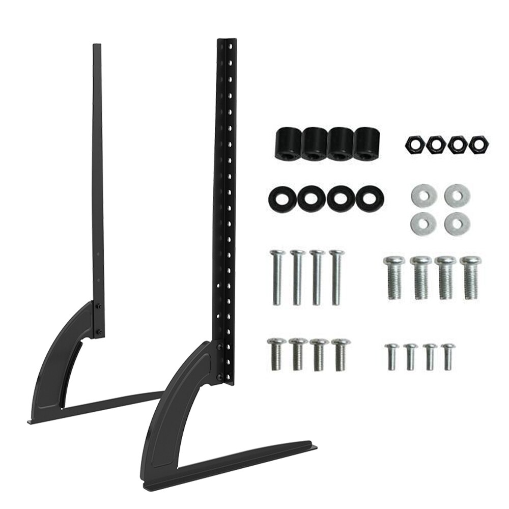 Ecran 32 Support De Table Pour TV Universel Maclean MC-954 Noir Support Tv Sur Pied