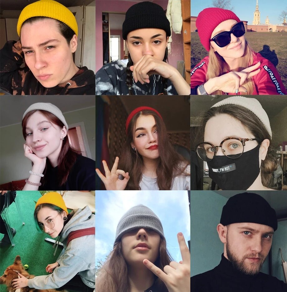 11 Stijlen Gebreide Hoeden Voor Vrouwen Gildkruid Mannen Beanie Hat Winter Retro Brimless Baggy Meloen Zachte Cap Mutsen Hoeden Voor mannen