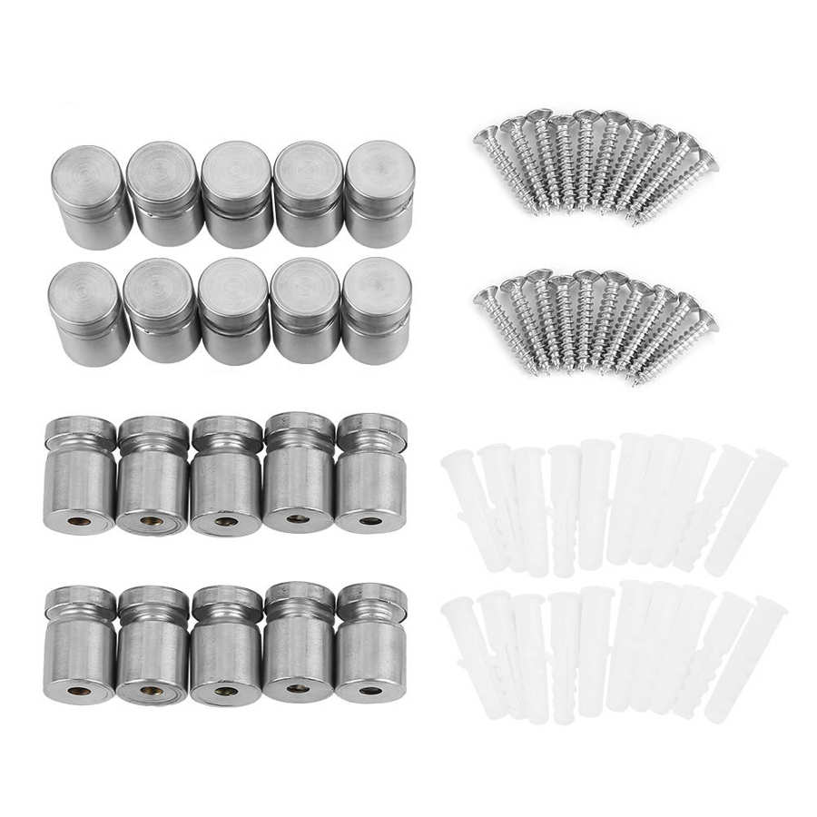 Standoff Pin 20pcs *20mm Stainless Steel SS304 Standoff Advertise Fixing Pin