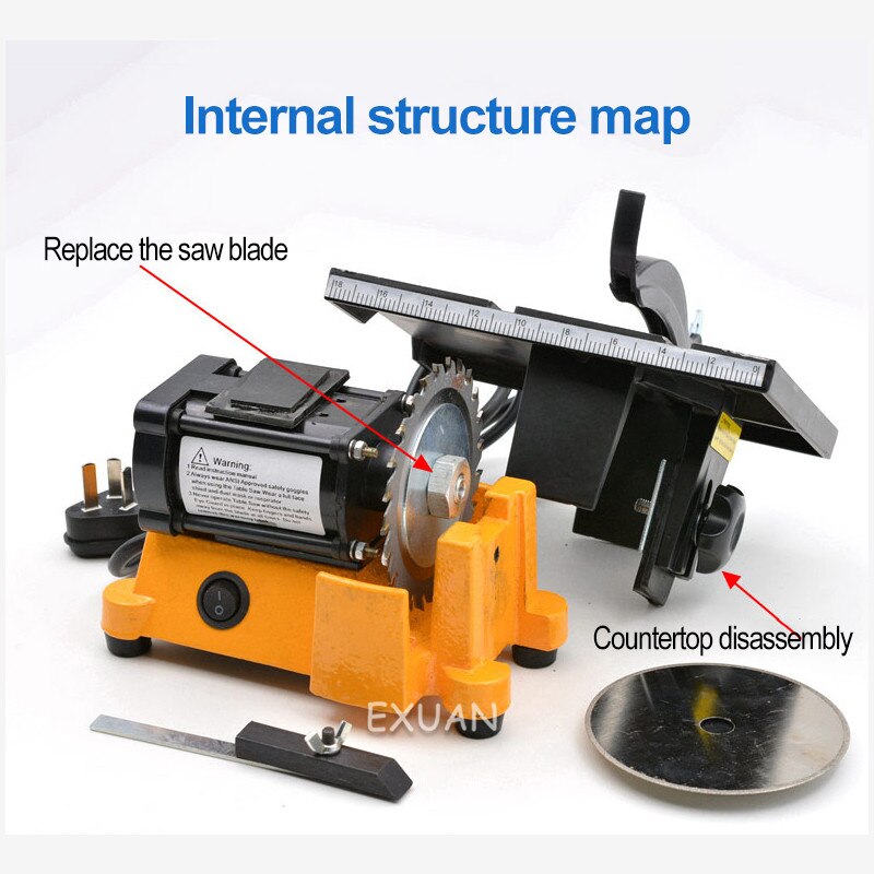 Sierra Manual para cortar madera, modelo de corte de jade no metálico, Sierra de mesa, 2 tipos de hojas de sierra