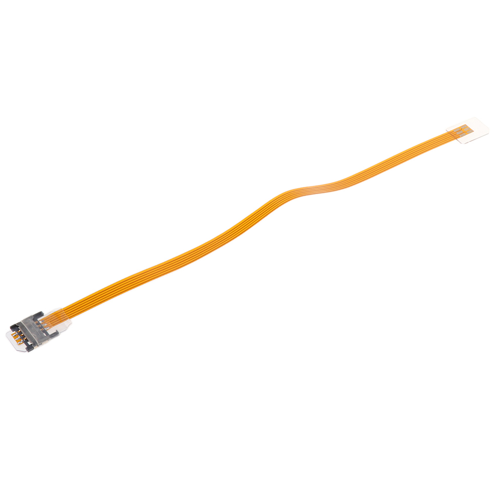 2B300Y SIM Card Adapter Converter Phone SIM Card Extension Cord 30 cm Golden