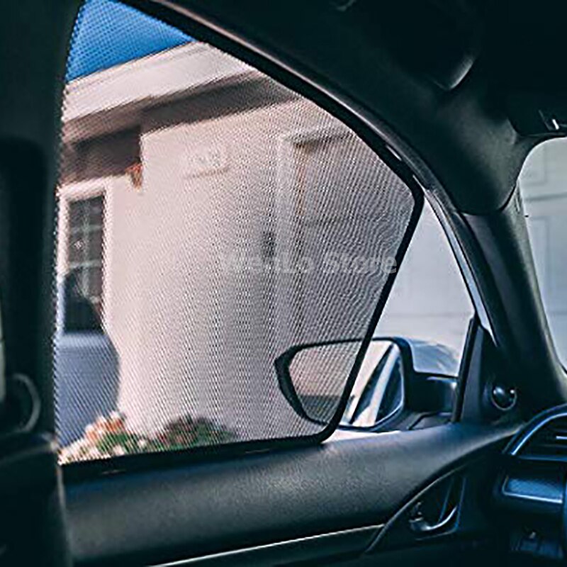 WENLO 2Pcs Magnetic Car Front Side Window Sunshade For Mazda CX-3 CX-4 CX-5 CX-7 CX-8 CX-9 CX 3 4 5 7 8 9 sun protector curtain
