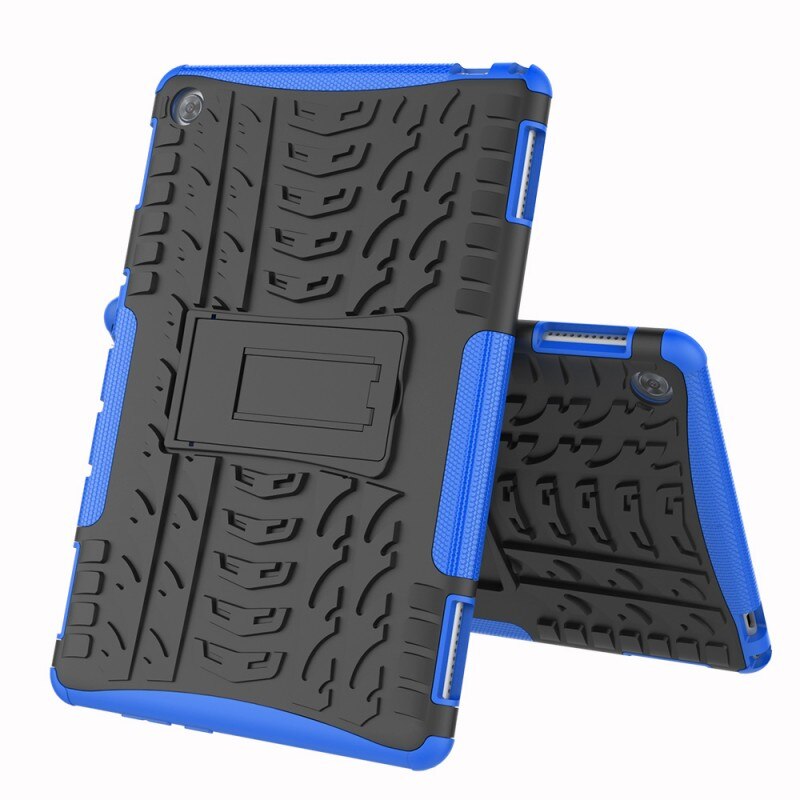 Étui pour Huawei MediaPad M5 Lite 10 BAH2-W19/L09/W09 10.1 "étui pour tablette housse de support antichoc pour Huawei Mediapad M5 Lite 10: Bleu