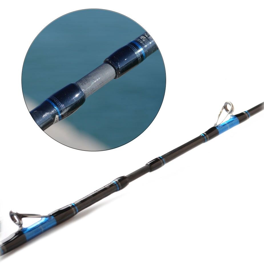 TOMA Fast Action Sea Light Jigging Fishing Rod Casting 1.8m 1.98m 2.1m 2 section MH 50-180g Spinning Boat Fishing Rod Carbon