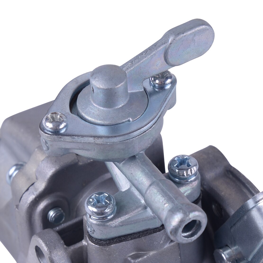 LETAOSK – carburateur en métal argenté adapté à la Subaru Robin NB411, moteur de scie à chaîne, tondeuse Carby de remplacement