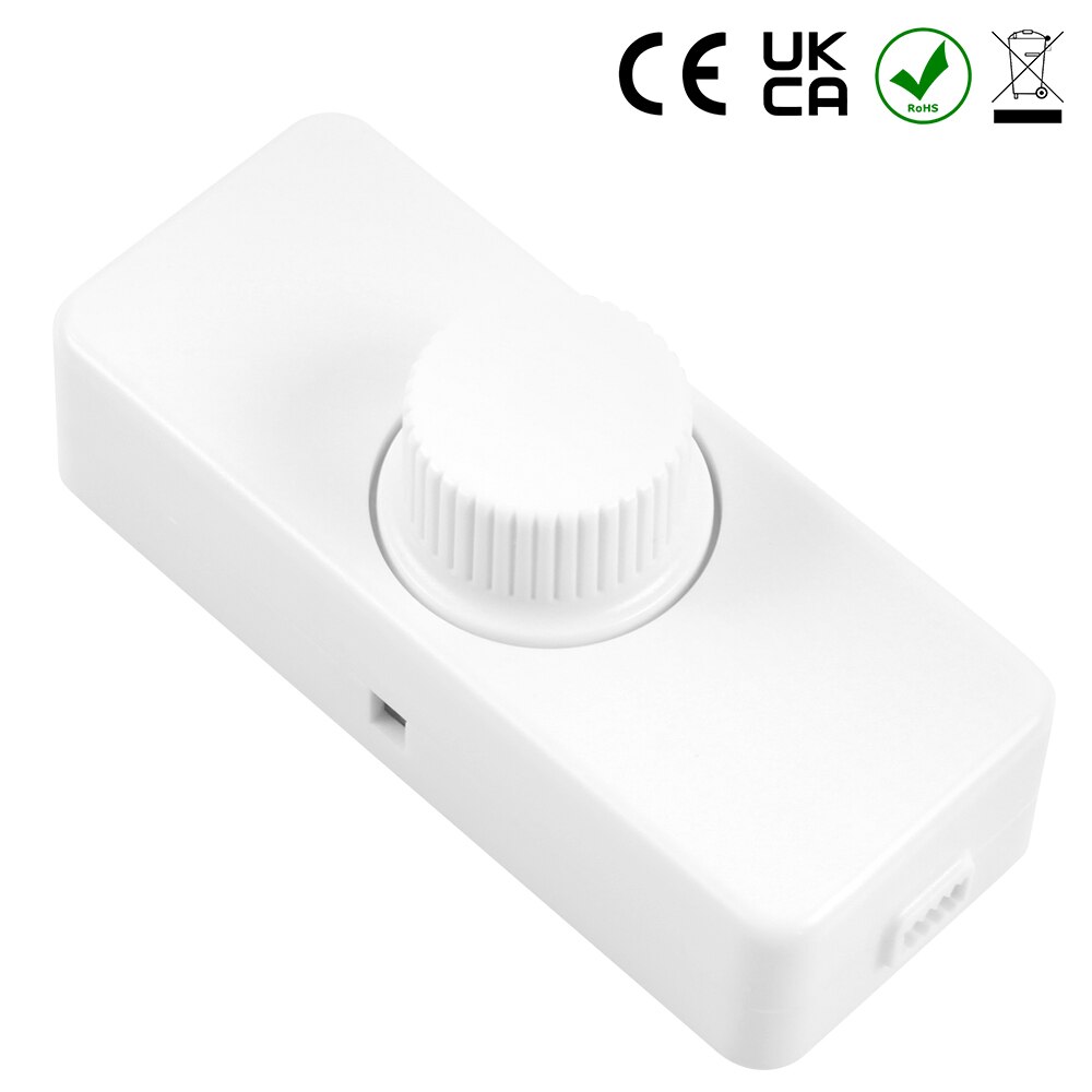 Interrupteur variateur LED mural intelligent, réglable, 220-240V, commande d&#39;éclairage: WHITE