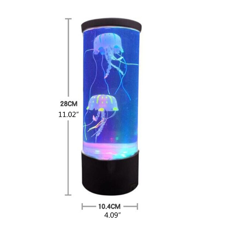 LED Color Changing Simulation Jellyfish Light USB Colorful Night Lamp