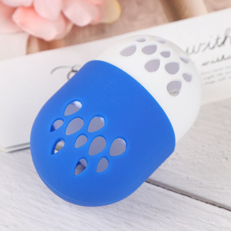 Esponja de maquillaje estante de exhibición cosmético licuadora funda de esponja soporte para esponjas de silicona suave polvo de secado de soplo soporte de huevo almohadilla de belleza: RB