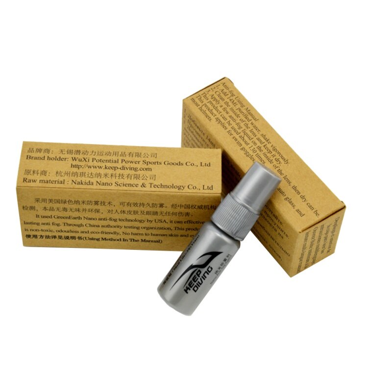 Anti-Fog Solid State Defog Anti Fog Agent For Swim Goggle Glass Lens Dive Mask Cleaner Solution Antifogging Spray Mist One Piece
