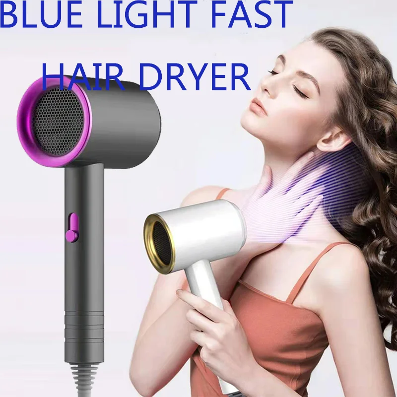 Secador de cabelo de alta qualidade e baixo preço frete grátis disponível em ue, eua, reino unido plugues 110v ~ 240v tensão escova de cabelo elétrica de segurança