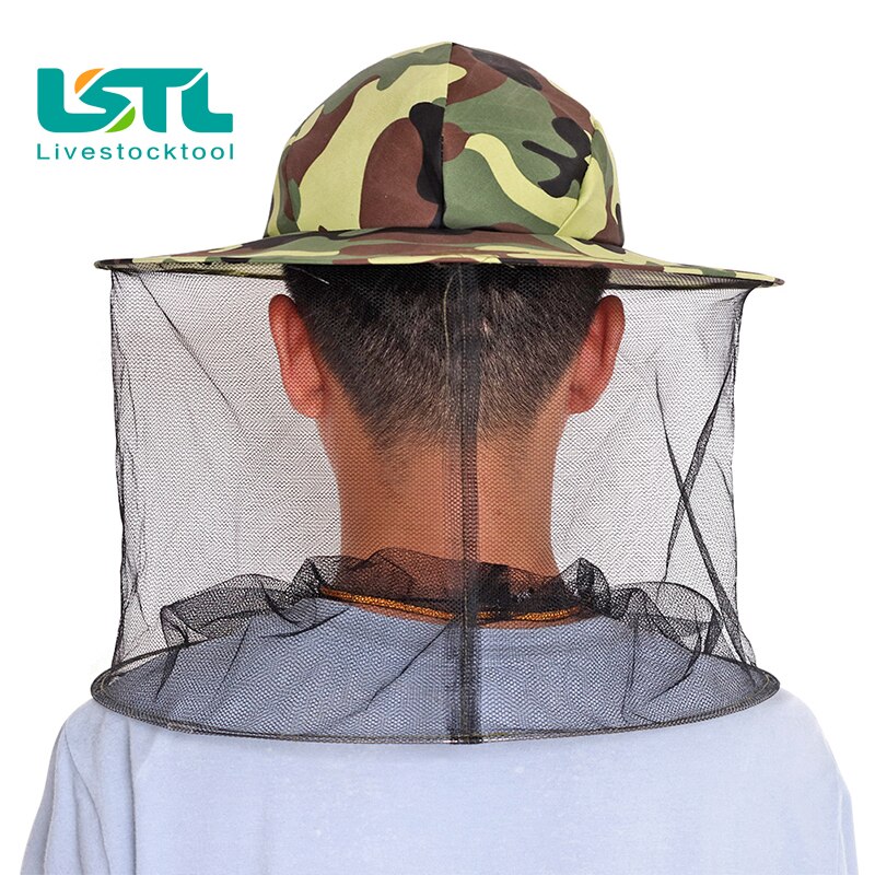 Biavler beskyttende hat mesh hat-slør anti bi hat biavl hat hat bug maske bi tøj