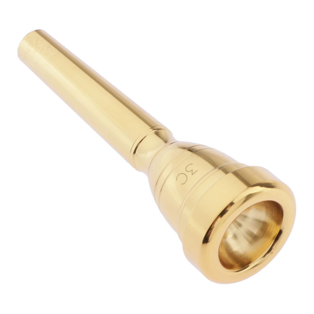 3C Size Messing Trompet Mondstuk Gouden Booster Plated Trompet Mondstuk