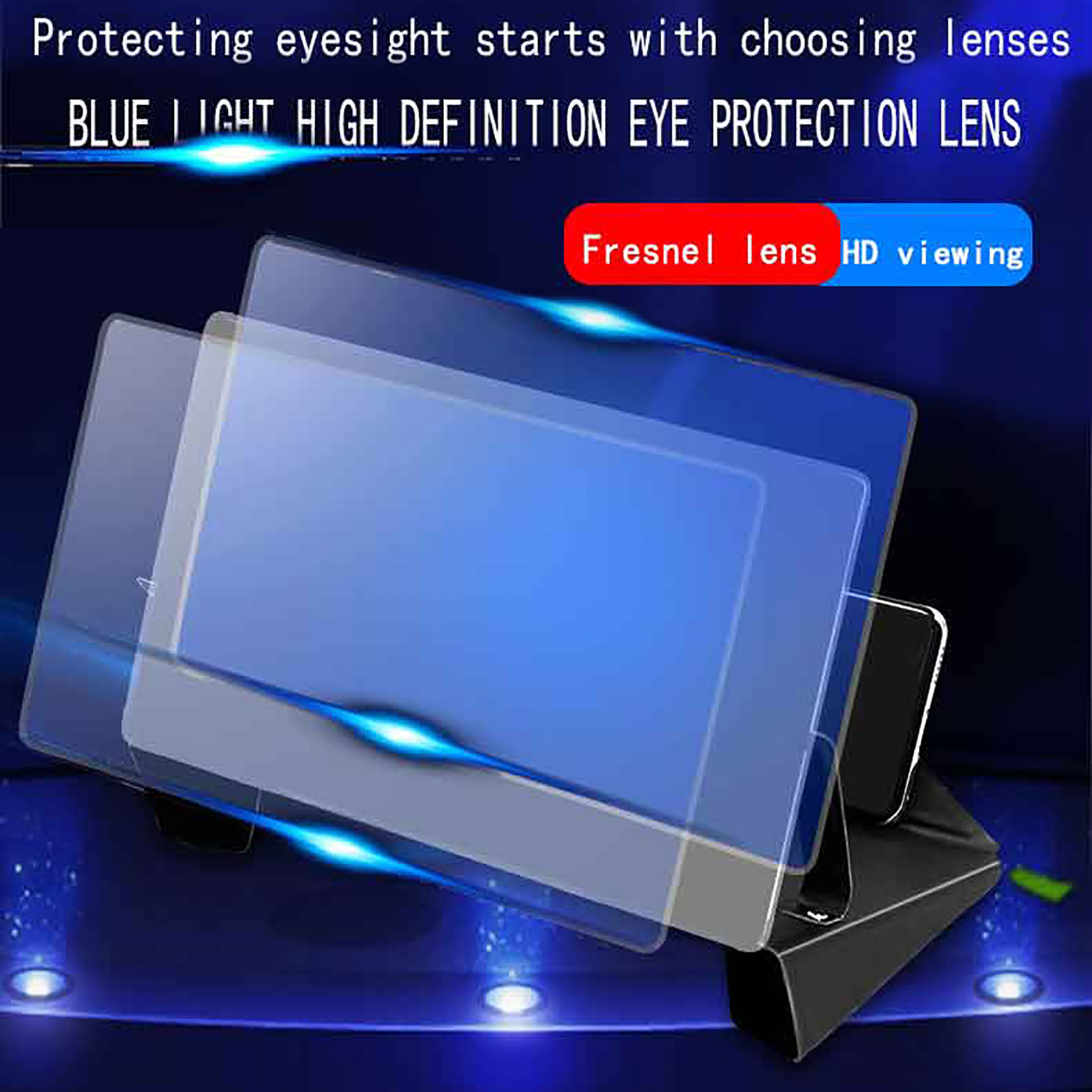 12 Cal 3D telefon komórkowy zakrzywiony ekran wzmacniacz HD wideo inteligentny telefon powiększalnik powiększalnik wspornik stojakowy uchwyt na telefon
