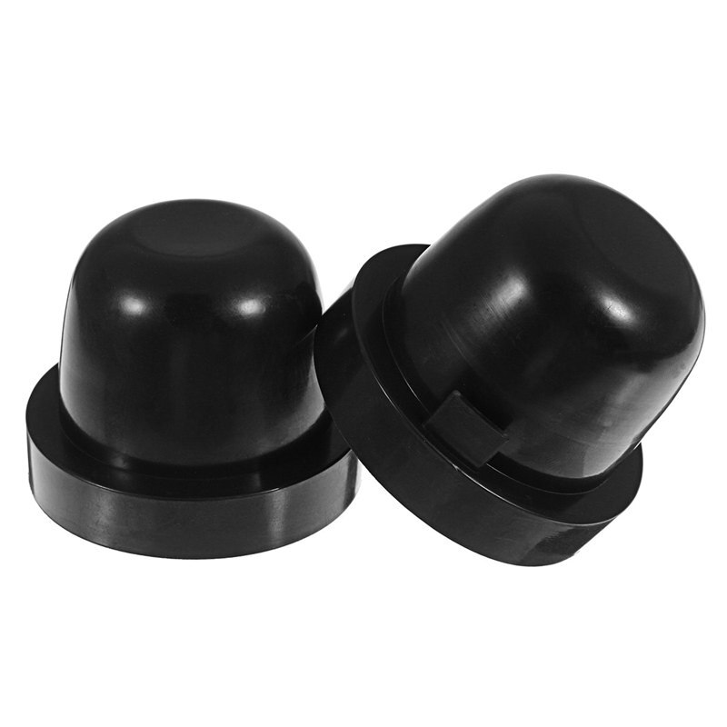 2 Stuks Auto Licht Stofkap Siliconen Cover Led Koplamp Cover Hid Lamp Modificatie Waterdichte Hoes Auto Koplamp Afsluitdeksel