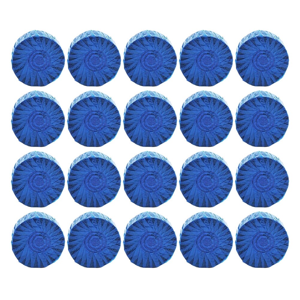 40Pcs Blue Toilet Freshener Toilet Cleaner Bubble Cleanser Practical Toilet Flush Cleaner Toilet Cleaner for Bathroom