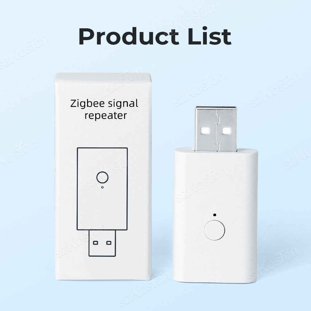 Tuya ZigBee Signaalversterker Signaalversterker USB-extender voor Smart Life Tuya APP Werkt met ZigBee Gateway Smart Home-apparaten: Default Title