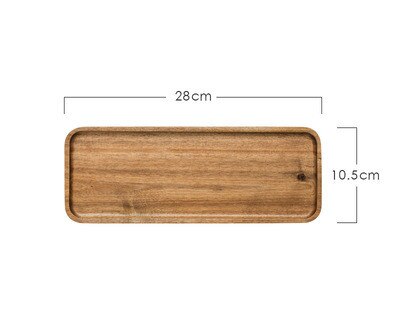 7 soorten eenvoudige acaciahouten pallets, eenvoudige theebladen, barbecue, taartborden, huishoudelijke artikelen, restaurantmessen, vorken, borden, serviesgoed: En
