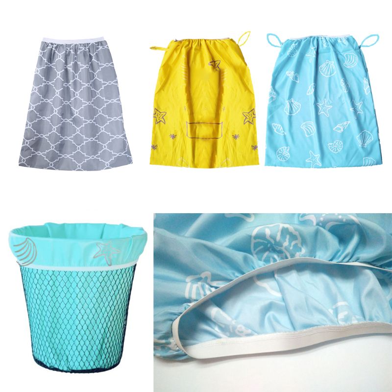 Pañal para bebé de 65x70cm, bolso húmedo, impermeable, lavable, reutilizable, cubo para pañales o bolsa húmeda para pañales de tela o ropa sucia