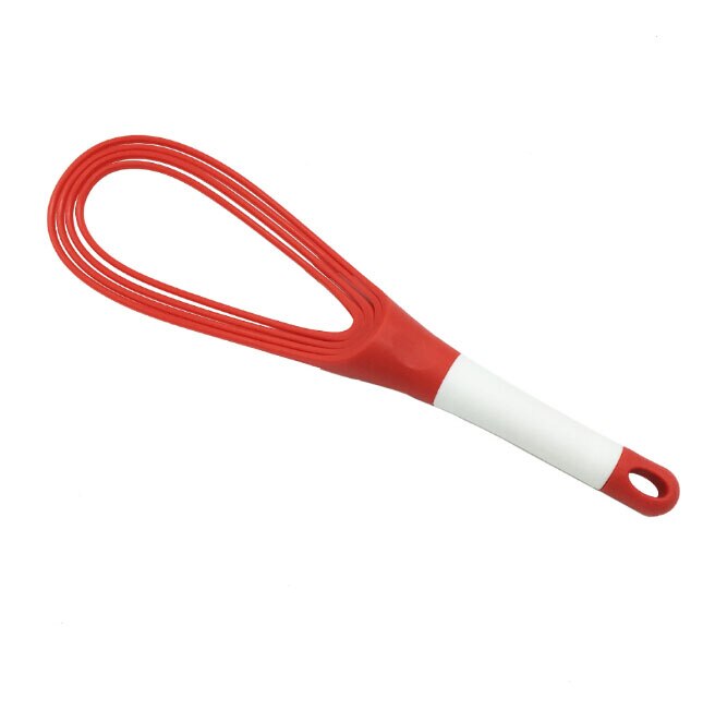 String Multi-Functionele Plastic Ei Garde Handmixer Klopper Thuis Keuken Schop Koken Eieren Gereedschap Opslag: Rood