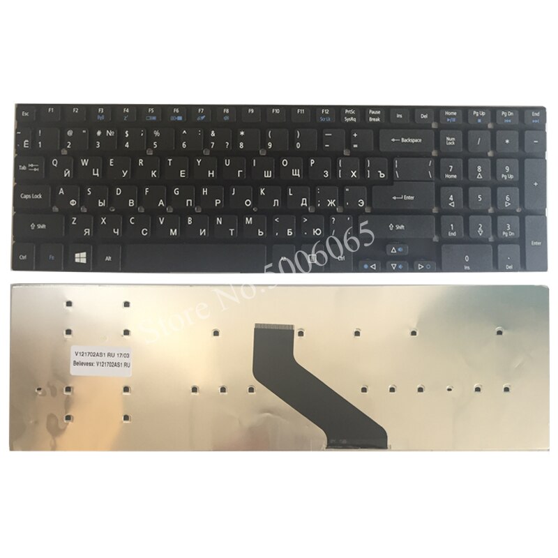 Russische Laptop Toetsenbord Voor Acer Aspire V3-571G V3-771G V3-571 V3-572 V3-771 V3-551G V3-551 MP-10K33SU-6981 Ru Toetsenbord