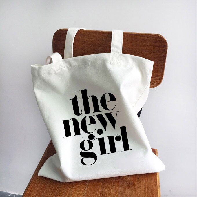 Sac à main pour femmes, sac à bandoulière, sac de Shopping avec lettres imprimées, fourre-tout , Simple, grande capacité, décontracté: B1007-TBWH-M