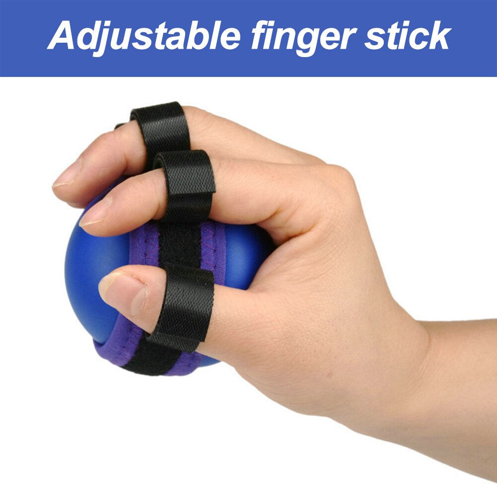 Utrustning träna kondition träning gummi gripande handgrepp träning rehabilitering boll muskelkraft finger