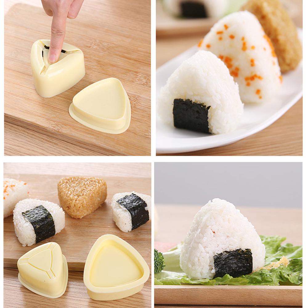 Rice Dough Sushi Mold Rice Ball Maker Non Stick Press Bento Tool Kitchen Bento Accessories цыновка для суши W@
