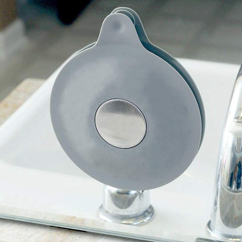 Gytb 2 stuks badkuip afvoer stop, siliconen badkuip afvoer stop afdekking badkuip stop universeel te gebruiken voor badkamer, wasruimte, keuken(