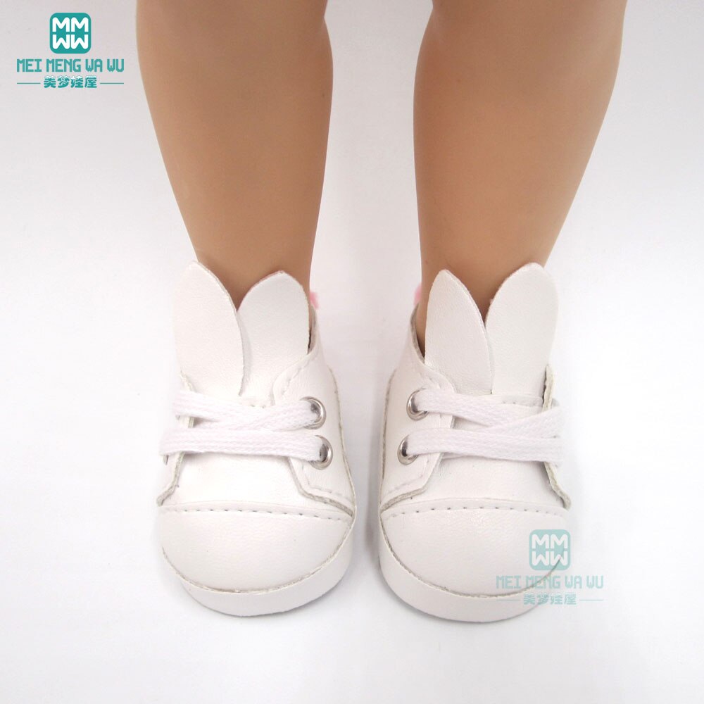 Ropa de muñeca se adapta a 40cm muñeca chaqueta vaquera falda blanca: S--06