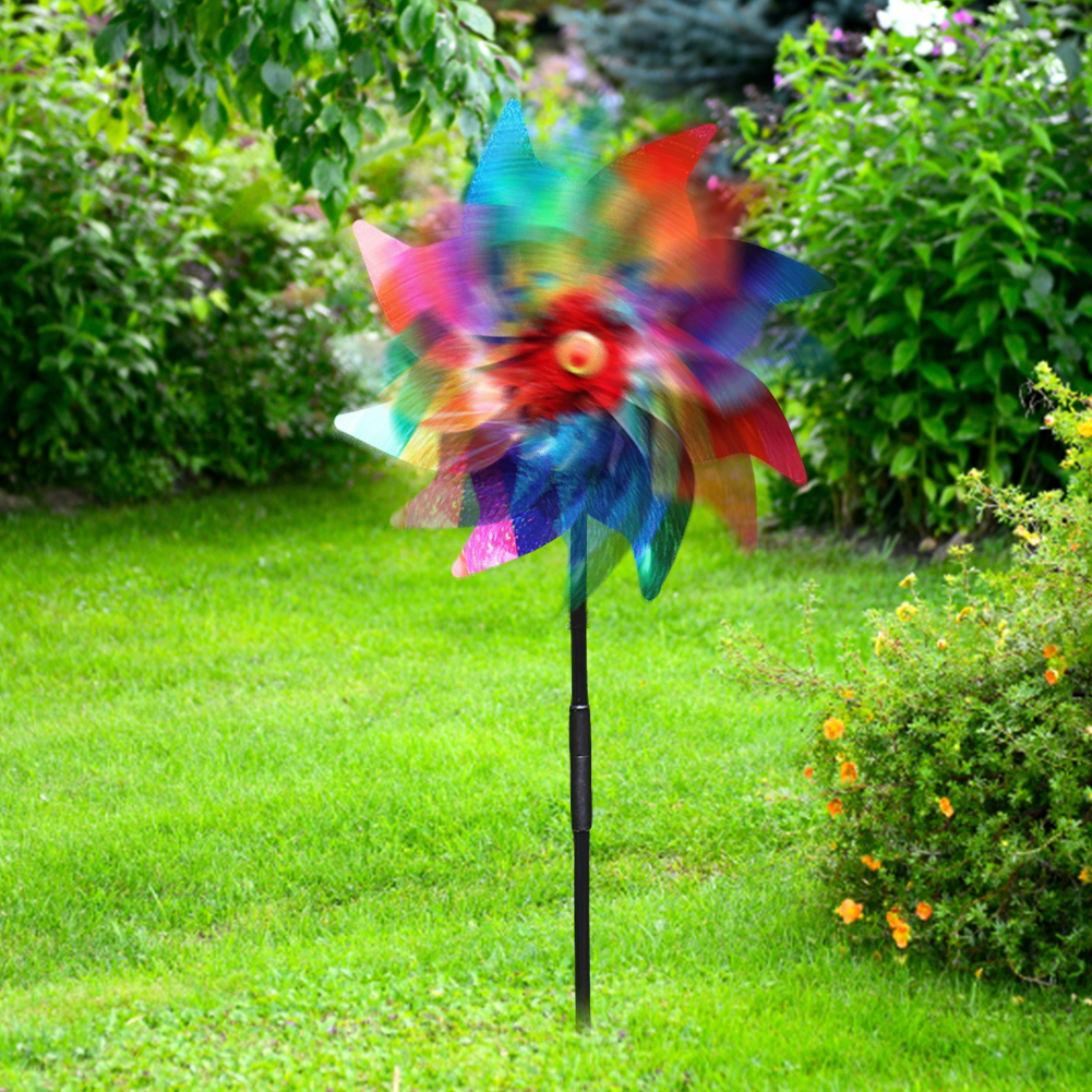 Moulinet Répulsif à Oiseaux pour Enfant, Moulinet Moulinet, Épouvantail Kly, Moulinet à Vent, Spinner pour Jardin, Pelouse, Cour, Décor, artificiel oigner les Oiseaux
