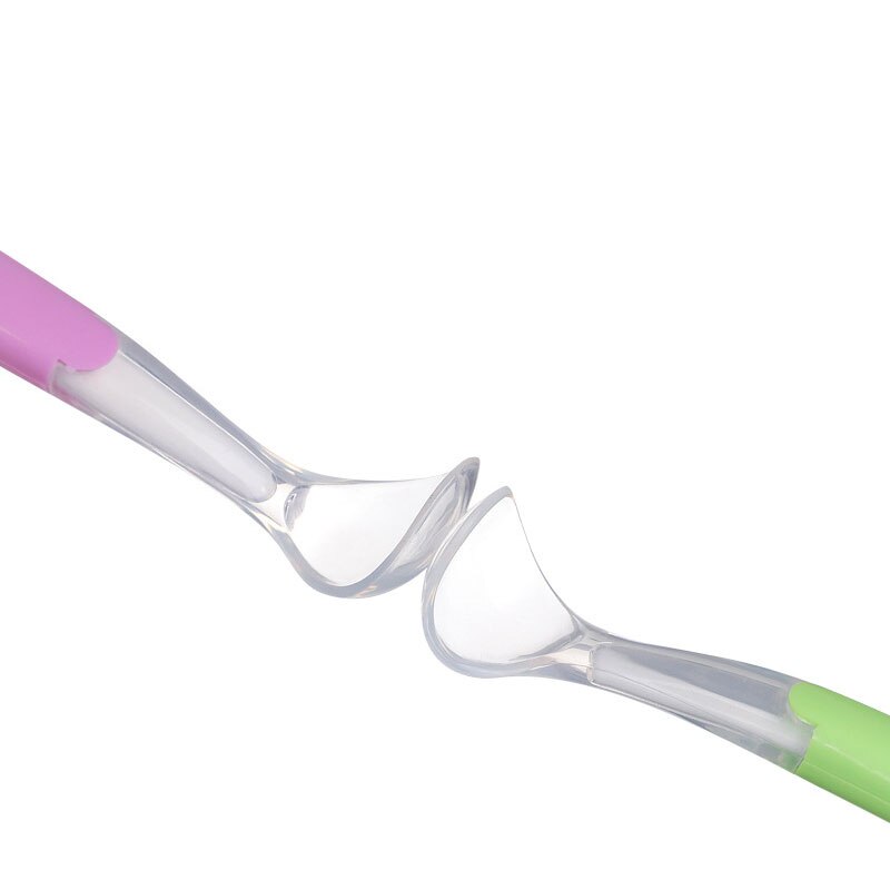Produits pour enfants, cuillère en Silicone couleur bonbon pour -né, formation d&#39;alimentation pour bébé, cuillère douce pour l&#39;alimentation, vaisselle de cuisine