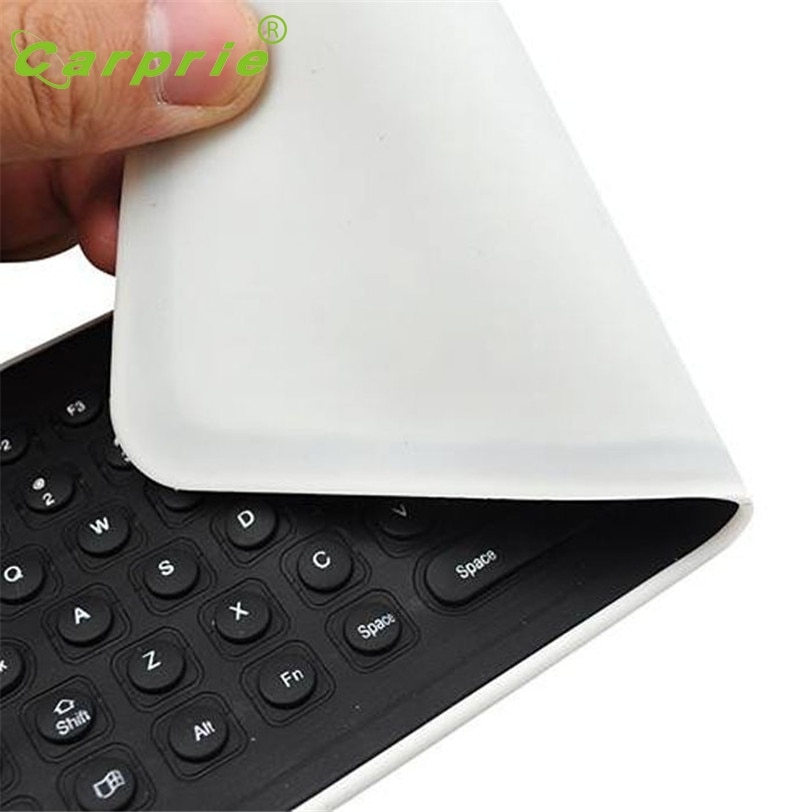 CARPRIE MotherLander mini USB Flessibile Tastiera Del silicone Pieghevole per il computer Portatile taccuino 20J Trasporto di Goccia