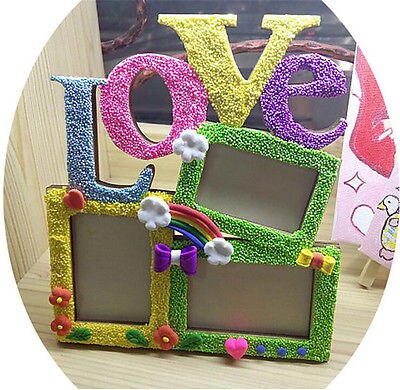 MULTI PHOTOFRAME FAMILY LOVE FRAMES COLLAGE PICTURE APERTURE WALL PHOTO FRAME
